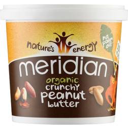 Meridian Organic Crunchy Peanut Butter 1000g