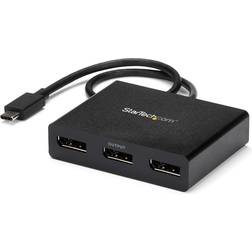 StarTech USB C-3DisplayPort M-F 0.3m