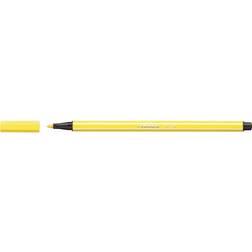 Stabilo Pen 68 Brush Lemon Yellow 1mm