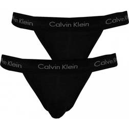 Calvin Klein Cotton Stretch Jock Strap 2-pack - Black