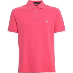 Polo Ralph Lauren The Iconic Mesh Polo Shirt - Hot Pink/White