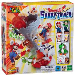 Epoch Super Mario Blow Up! Shaky Tower Balancing Game