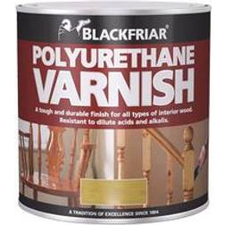 Blackfriar Polyurethane Varnish Wood Protection Deep Red Mahogany 0.25L