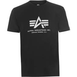 Alpha Industries Basic Logo T-shirt- Black