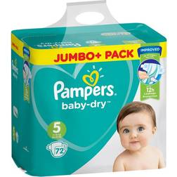 Pampers Baby Dry Nappies Size 5 11-16kg 72pcs