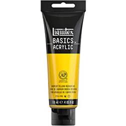 Liquitex Basics Acrylic Paint Cadmium Yellow Medium Hue 118ml