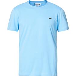 Lacoste Crew Neck Pima Cotton Jersey T-shirt - Blue