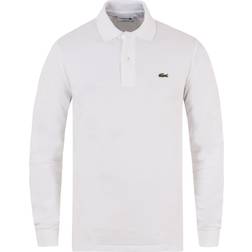 Lacoste Long Sleeve Classic Fit Polo Shirt - White