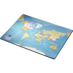 Esselte Writing Pad with World Map 40x53cm