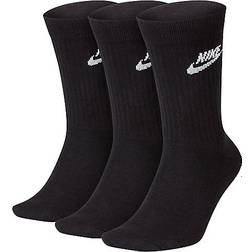 Nike Everyday Essential Crew Sock 3-pack - Black/White