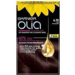 Garnier Olia Permanent Hair Dye #4.15 Iced Chocolate Brown