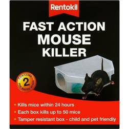 Rentokil Fast Action Mouse Killer 2 pack