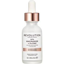 Revolution Beauty Blemish & Pore Refining Serum - 10% Niacinamide + 1% Zinc 30ml