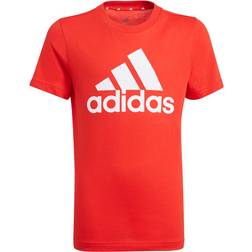 adidas Boy's Essentials T-shirt - Vivid Red/White (GN3993)
