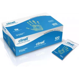 Clinell Antibacterial Hand Wipes 100-pack