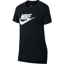 Nike Older Kid's Sportswear T-shirt - Black/White (AR5088-010)