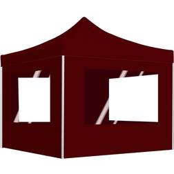 vidaXL Foldable Party Tent with Walls 3x3 m
