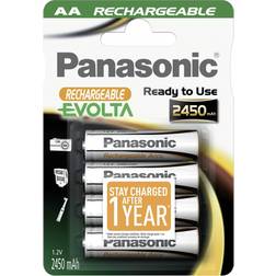 Panasonic Rechargeable Evolta AA 2450mAh 4-pack