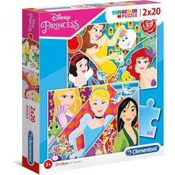 Clementoni Super Color Disney Princess 2x20