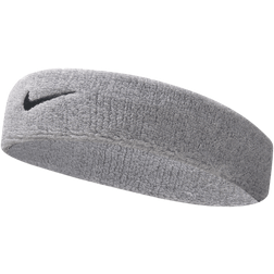 Nike Swoosh Headband Unisex - Grey Heather/Black/Osfm