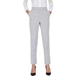 Vero Moda Maya Tailored Trousers - Grey/Light Grey Melange