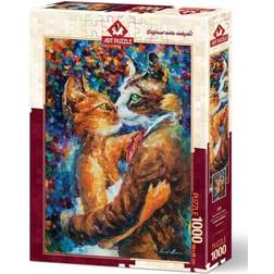 ART Dance of the Cats in Love 1000 Pieces
