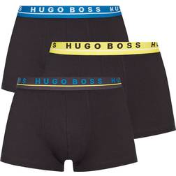 HUGO BOSS Stretch Cotton Trunks 3-pack - Multicolour