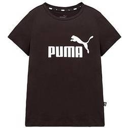 Puma Essentials Logo Youth Tee - Puma Black (587029-01)