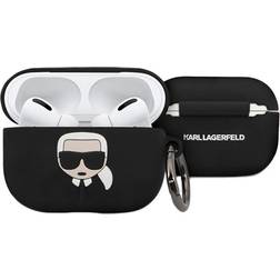 Karl Lagerfeld Ikonik Silicone Case for Airpods Pro