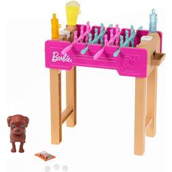 Mattel Barbie Mini Foosball Table Playset