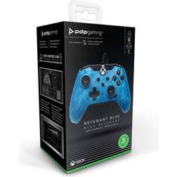 PDP Wired Controller (Xbox One X/S) - Blue Camo