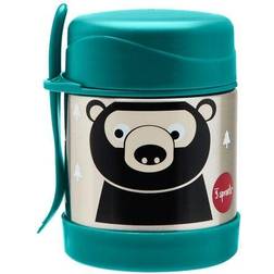 3 Sprouts Bear Stainless Steel Food Jar