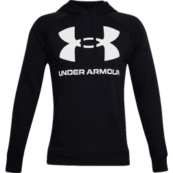 Under Armour Rival Fleece Big Logo Hoodie - Black
