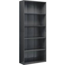 vidaXL 5 Tier Book Shelf 189cm