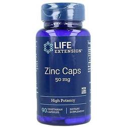Life Extension Zinc Caps 50mg 90 pcs
