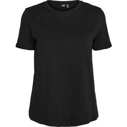 Vero Moda O Neck T-shirt - Black