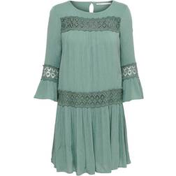 Only Flared Dress - Green/Chinois Green