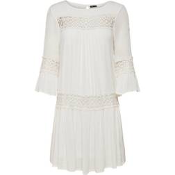 Only Flared Dress - White/Cloud Dancer