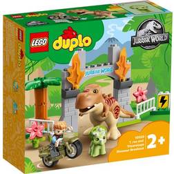 Lego Duplo Jurassic World T Rex &Triceratops Dinosaur Breakout 10939