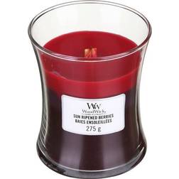 Woodwick Sun Ripened Berries Medium Scented Candle 275g