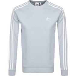 Adidas Adicolor Classics 3-Stripes Crew Sweatshirt - Halo Blue