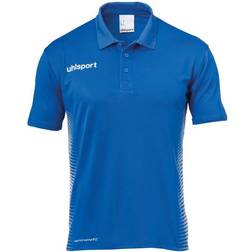 Uhlsport Score Polo Shirt - Azure Blue/White