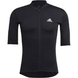 adidas The Short Sleeve Cycling Jersey Men - Black/White