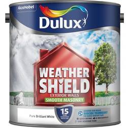 Dulux Weathershield Wall Paint Pure Brilliant White 2.5L