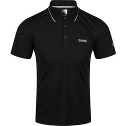 Regatta Maverick V Active Polo Shirt - Black