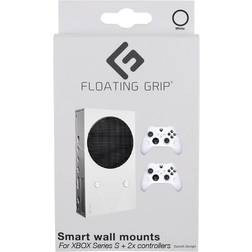 Floating Grip Xbox Series S Console and Controllers Wall Mount - White