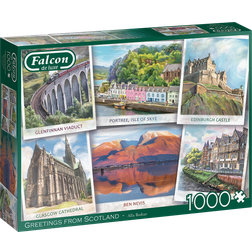 Jumbo Greetings From Scotland 1000 Pieces