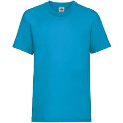 Fruit of the Loom Kid's Valueweight T-Shirt - Azure Blue (61-033-0ZU)