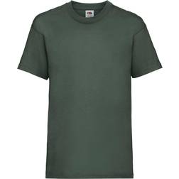 Fruit of the Loom Kid's Valueweight T-Shirt - Bottle Green (61-033-038)