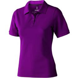 Elevate Calgary Short Sleeve Ladies Polo Shirt - Plum